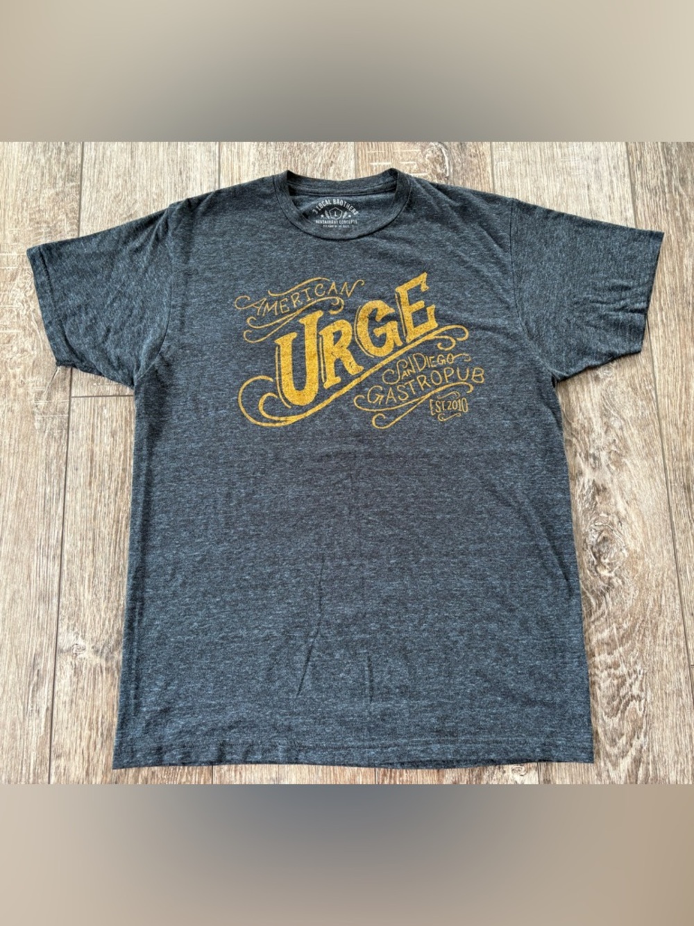American Urge - San Diego Gastropub Graphic Tee- Size Large